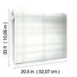 York Wallcoverings Charter Plaid - Off White Wallpaper | Buy Online York Wallcoverings Charter Plaid wallpaper, color Off White, SKU CV4466