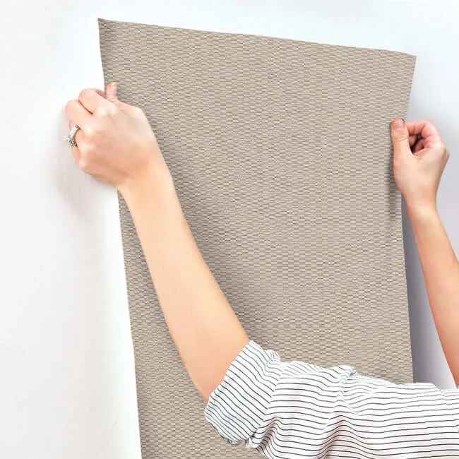 York Wallcoverings Checkerboard wallpaper, color Putty, SKU OI0723