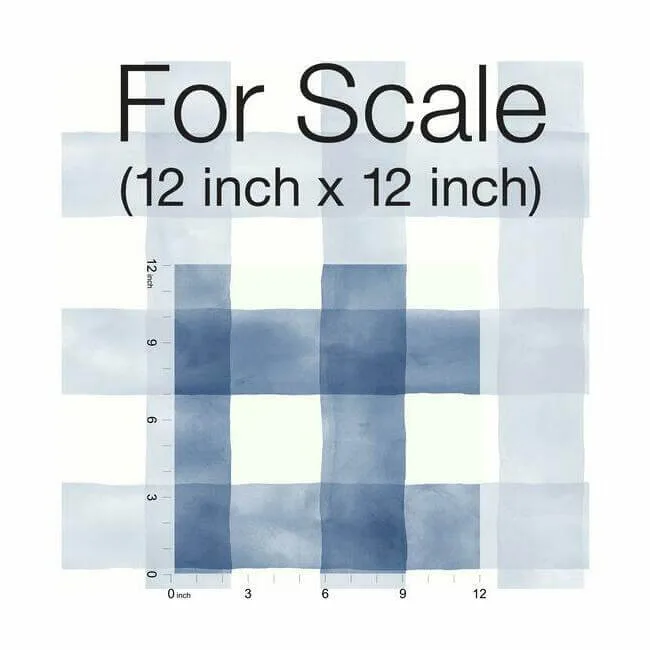 York Wallcoverings Checkmate Watercolor Plaid - Blue Wallpaper | Buy Online York Wallcoverings Checkmate Watercolor Plaid wallpaper, color Blue, SKU PSW1078RL