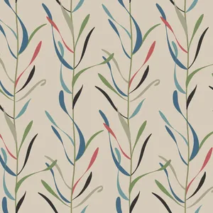 York Wallcoverings Chloe Vine wallpaper, color Savanna, SKU GO8326