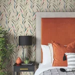 York Wallcoverings Chloe Vine - Savanna Wallpaper | Buy Online York Wallcoverings Chloe Vine wallpaper, color Savanna, SKU GO8326