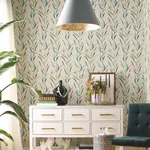 York Wallcoverings Chloe Vine - Savanna Wallpaper | Buy Online York Wallcoverings Chloe Vine wallpaper, color Savanna, SKU GO8326
