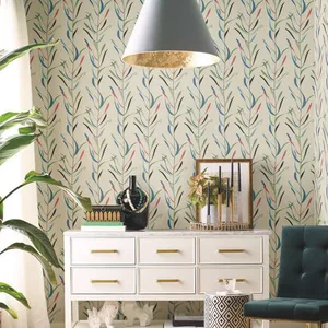 York Wallcoverings Chloe Vine wallpaper, color Savanna, SKU GO8326