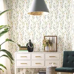 York Wallcoverings Chloe Vine wallpaper, color Sienna, SKU GO8321