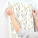 York Wallcoverings Chloe Vine wallpaper, color Sienna, SKU GO8321