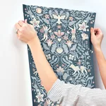 York Wallcoverings Cirkus - Blue Wallpaper | Buy Online York Wallcoverings Cirkus wallpaper, color Blue, SKU MB29028