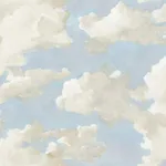 York Wallcoverings Clouds on Canvas - Blue Wallpaper | Buy Online York Wallcoverings Clouds on Canvas wallpaper, color Blue, SKU PSW1079RL