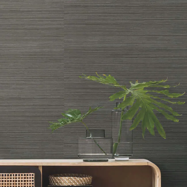 York Wallcoverings Trousseau wallpaper, color Coffee, SKU 200-10
