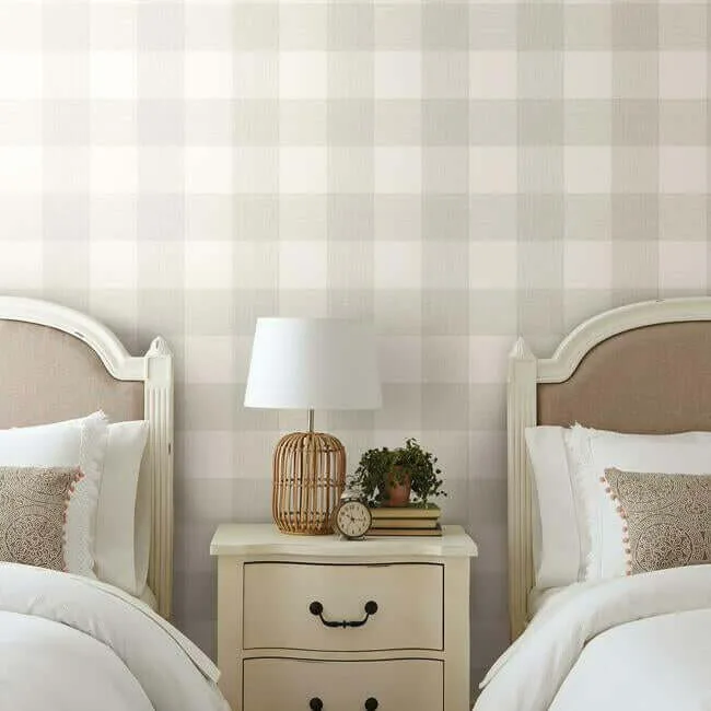 York Wallcoverings Magnolia Home Common Thread - Green Wallpaper | Buy Online York Wallcoverings Magnolia Home Common Thread wallpaper, color Green, SKU PSW1155RL