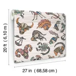 York Wallcoverings Constellations - Multicolor Wallpaper | Buy Online York Wallcoverings Constellations wallpaper, color Multicolor, SKU PSW1644RL