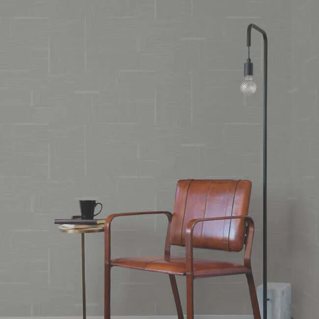 York Wallcoverings Contour wallpaper, color Gunmetal, SKU OI0705
