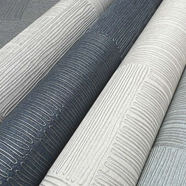 York Wallcoverings Contour - Navy Wallpaper | Buy Online York Wallcoverings Contour wallpaper, color Navy, SKU OI0706