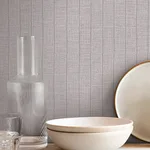 York Wallcoverings Cording Stripe wallpaper, color Dove Grey, SKU SI26127