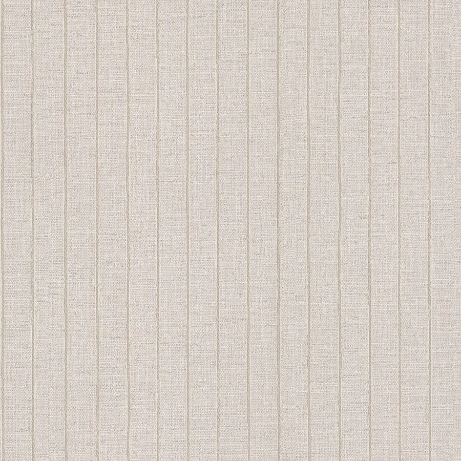 York Wallcoverings Cording Stripe wallpaper, color Pearl, SKU SI26121
