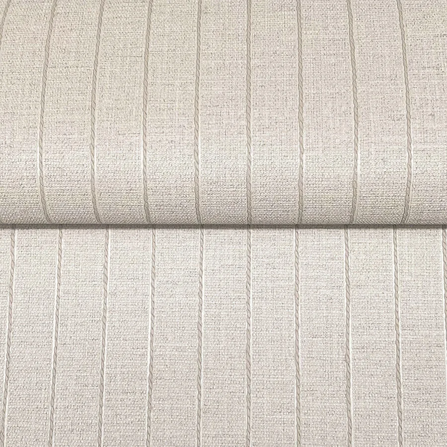 York Wallcoverings Cording Stripe - Pearl Wallpaper | Buy Online York Wallcoverings Cording Stripe wallpaper, color Pearl, SKU SI26121