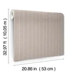 York Wallcoverings Cording Stripe - Smoke Wallpaper | Buy Online York Wallcoverings Cording Stripe wallpaper, color Smoke, SKU SI26124