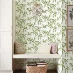 York Wallcoverings Creeping Fig Vine - Green Wallpaper | Buy Online York Wallcoverings Creeping Fig Vine wallpaper, color Green, SKU FH4036