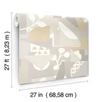 York Wallcoverings Cut Outs - Neutral Wallpaper | Buy Online York Wallcoverings Cut Outs wallpaper, color Neutral, SKU OI0672