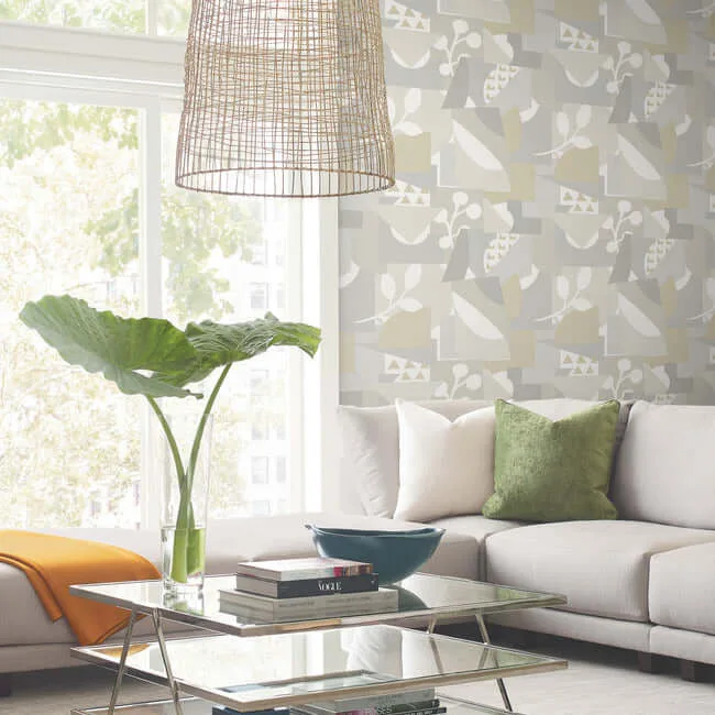 York Wallcoverings Cut Outs - Neutral Wallpaper | Buy Online York Wallcoverings Cut Outs wallpaper, color Neutral, SKU OI0672