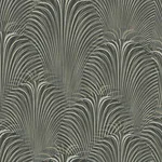 York Wallcoverings Deco Fountain - Black Wallpaper | Buy Online York Wallcoverings Deco Fountain wallpaper, color Black, SKU OL2768