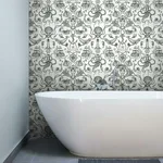 York Wallcoverings Deep Sea Toile - Black Wallpaper | Buy Online York Wallcoverings Deep Sea Toile wallpaper, color Black, SKU HO3360