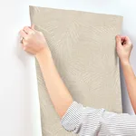 York Wallcoverings Della Palm - Shell Wallpaper | Buy Online York Wallcoverings Della Palm wallpaper, color Shell, SKU SI50611