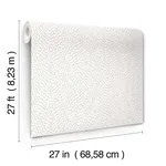 York Wallcoverings Dew Drop - White Wallpaper | Buy Online York Wallcoverings Dew Drop wallpaper, color White, SKU GN2593