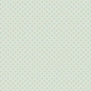 York Wallcoverings Diamond Gate wallpaper, color Blue & Taupe, SKU GR6001