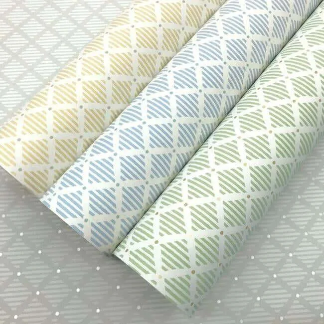 York Wallcoverings Diamond Gate - White & Tan Wallpaper | Buy Online York Wallcoverings Diamond Gate wallpaper, color White & Tan, SKU GR6002