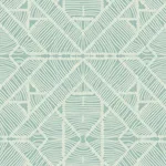 York Wallcoverings Diamond Macrame wallpaper, color Aqua, SKU TC2705