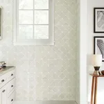 York Wallcoverings Dazzling Diamond Sisal Grasscloth - Silver Wallpaper | Buy Online York Wallcoverings Dazzling Diamond Sisal Grasscloth wallpaper, color Silver, SKU GM7505