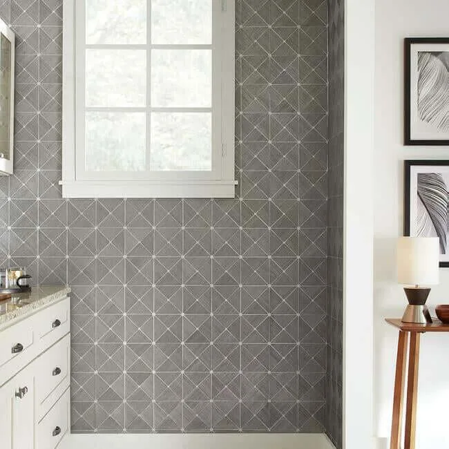 York Wallcoverings Dazzling Diamond Sisal Grasscloth wallpaper, color Grey, SKU GM7506