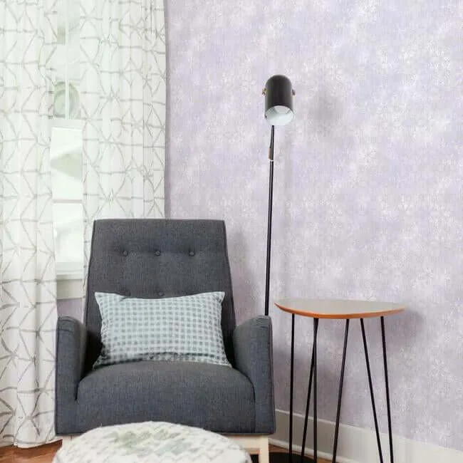 York Wallcoverings Disney Frozen 2 Snowflake wallpaper, color Purple, SKU DI0961