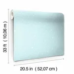 York Wallcoverings Disney Mickey Mouse Star - Teal Wallpaper | Buy Online York Wallcoverings Disney Mickey Mouse Star wallpaper, color Teal, SKU DI0986