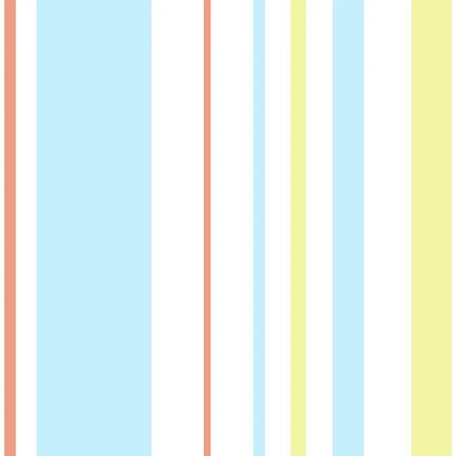 York Wallcoverings Disney & Pixar Toy Story 4 Owens Stripe wallpaper, color Blue & Orange, SKU DI0909