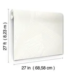 York Wallcoverings Dotted Maze - White Wallpaper | Buy Online York Wallcoverings Dotted Maze wallpaper, color White, SKU OI0615
