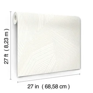 York Wallcoverings Dotted Maze wallpaper, color White, SKU OI0615