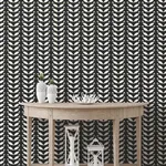 York Wallcoverings Elegant Birds wallpaper, color Black & Gold Metallic, SKU PSW1345RL