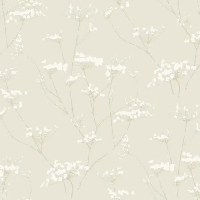 York Wallcoverings Enchanted wallpaper, color Cream, SKU DN3708