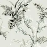 York Wallcoverings Enchanted Fern - Grey & Beige Wallpaper | Buy Online York Wallcoverings Enchanted Fern wallpaper, color Grey & Beige, SKU GR5995