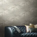York Wallcoverings Endless Summer wallpaper, color Taupe, SKU PSW1555RL