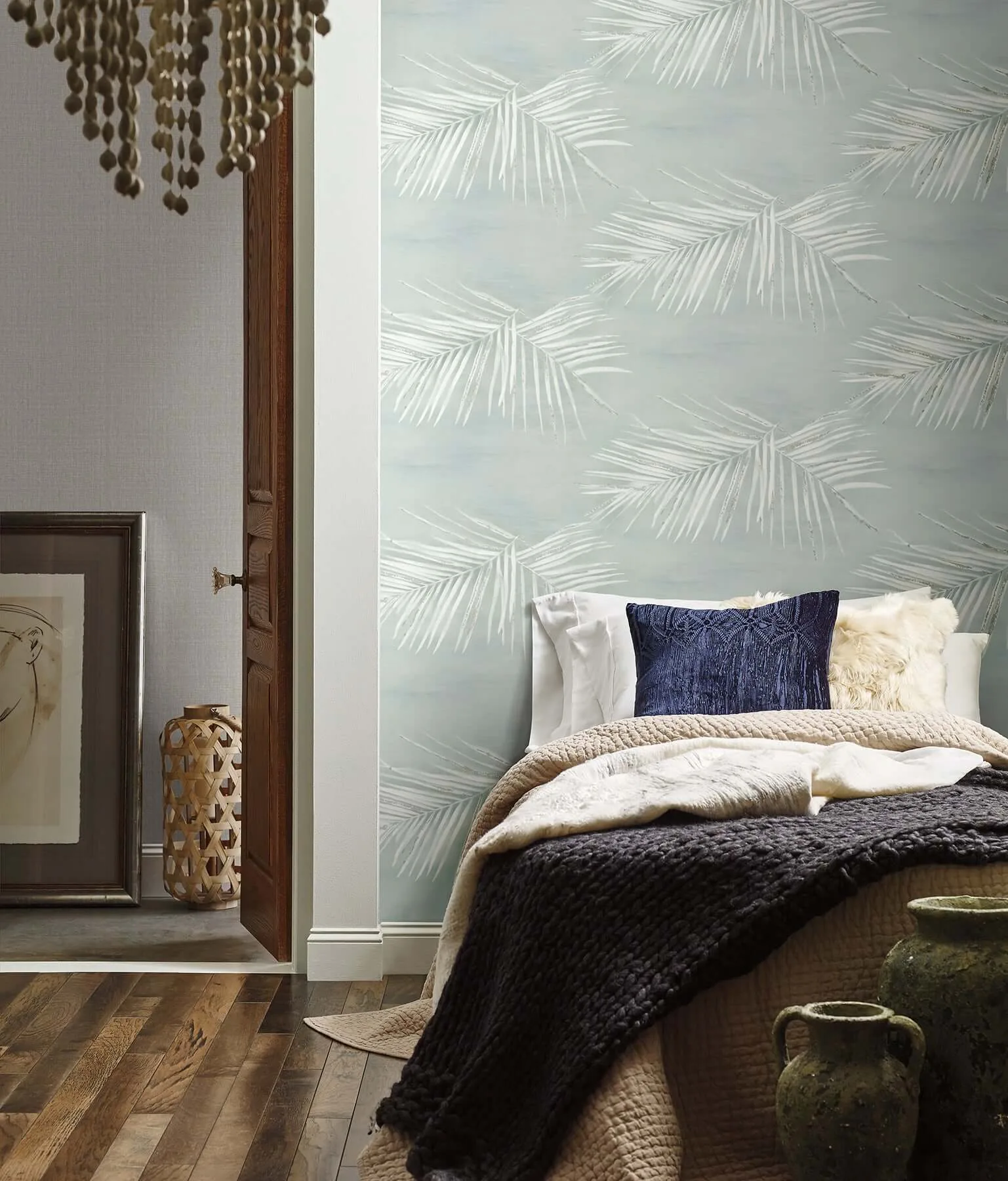 York Wallcoverings Endless Summer - Jade Wallpaper | Buy Online York Wallcoverings Endless Summer wallpaper, color Jade, SKU PSW1557RL