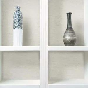 York Wallcoverings Essence wallpaper, color White Metallic, SKU GL0512N