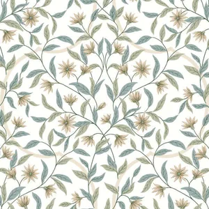 York Wallcoverings Jasmine wallpaper, color Jasmine, SKU GO8253
