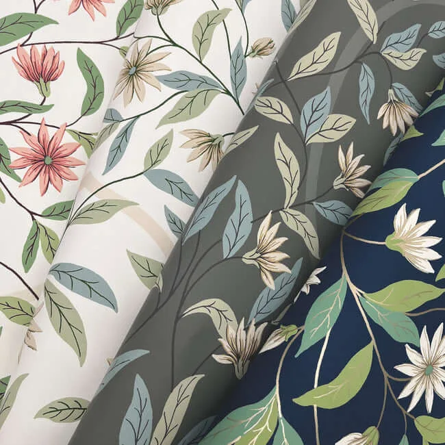 York Wallcoverings Jasmine wallpaper, color Jasmine, SKU GO8253