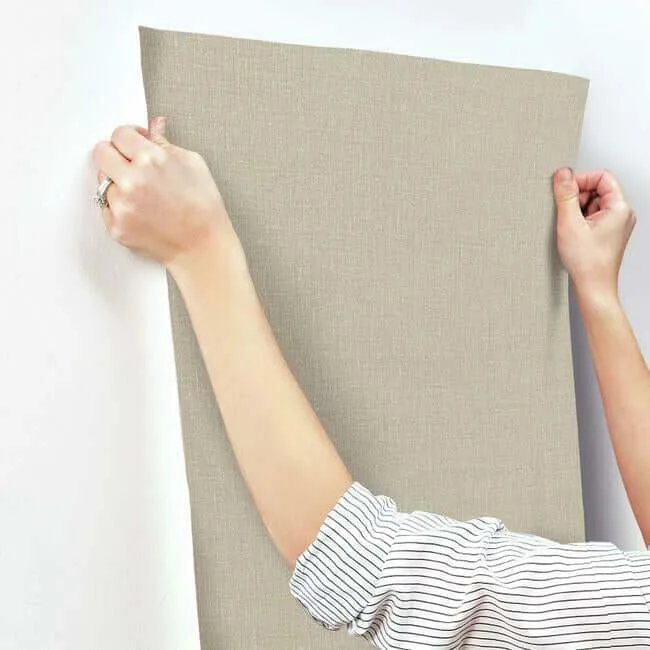 York Wallcoverings Gesso Weave - Sand Wallpaper | Buy Online York Wallcoverings Gesso Weave wallpaper, color Sand, SKU 5981