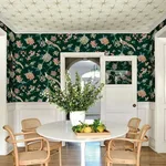 York Wallcoverings Fanciful - Dark Green Wallpaper | Buy Online York Wallcoverings Fanciful wallpaper, color Dark Green, SKU GR5931