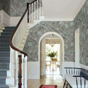 York Wallcoverings Fanciful wallpaper, color Grey, SKU GR5933