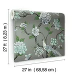 York Wallcoverings Fanciful - Grey Wallpaper | Buy Online York Wallcoverings Fanciful wallpaper, color Grey, SKU GR5933