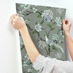 York Wallcoverings Fanciful - Grey Wallpaper | Buy Online York Wallcoverings Fanciful wallpaper, color Grey, SKU GR5933